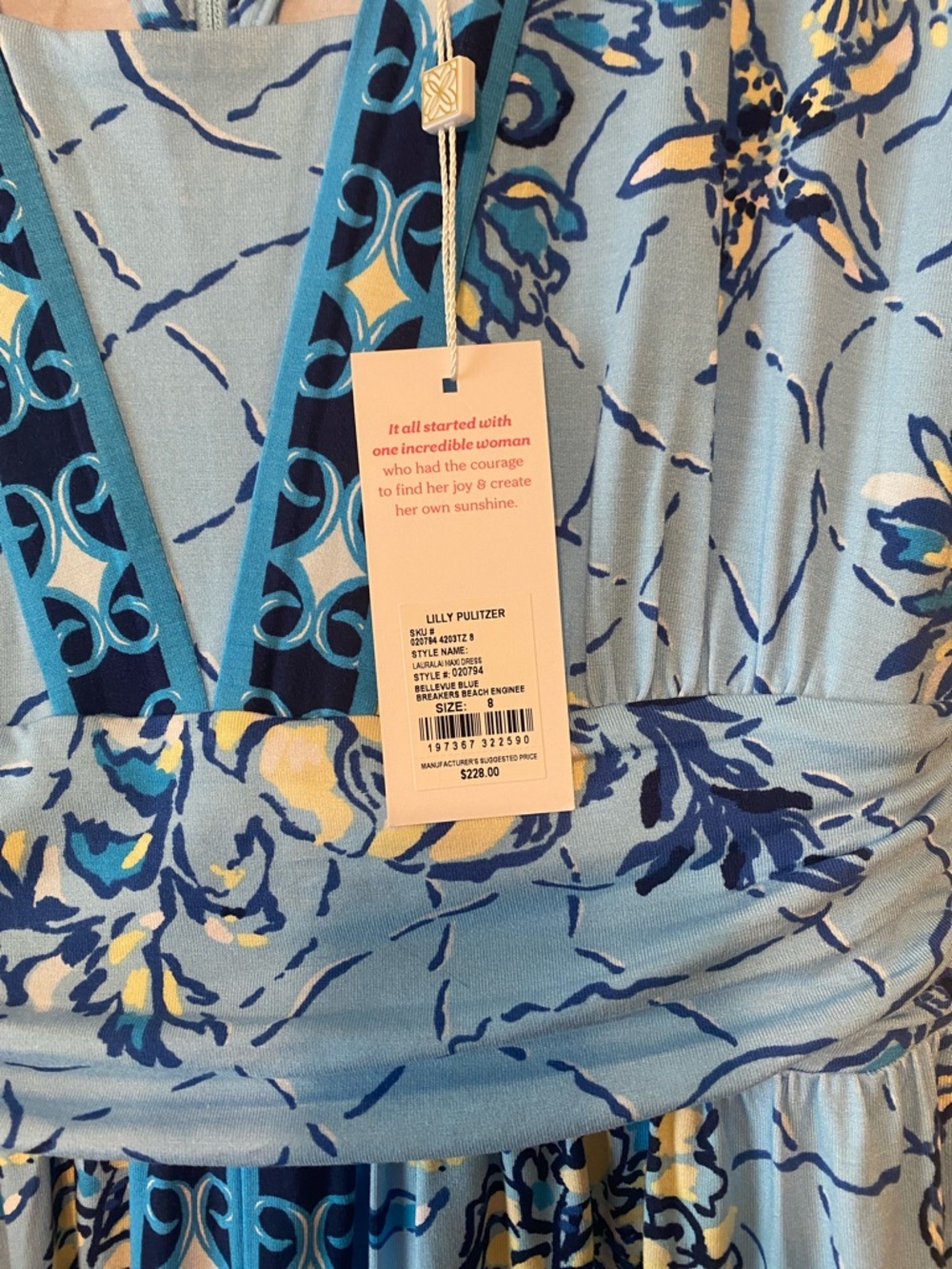 NWT Lilly Pulitzer Lauralai Maxi Dress - Picture 2 of 3